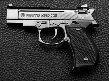 FITUP BERETTA M92G JET TORCH PISTOL GUN LIGHTER, TRIGGER ACTIVATED Pocket Lighter