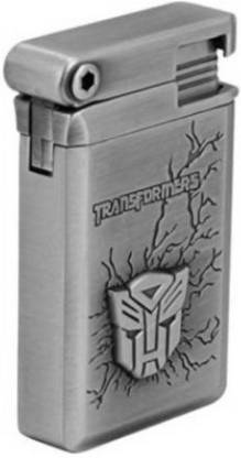 Crokroz Auto Bot Optimas Prime Look Edition Red Jet Flame Lighter Refillable Fuel Gas System Visit Website www.myfirstdot.com Pocket Lighter