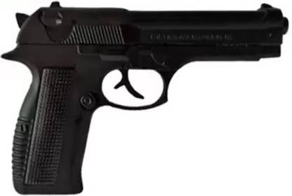 JVA B Metal Body Gun Lighter Feel Like Original Gun Pocket Lighter