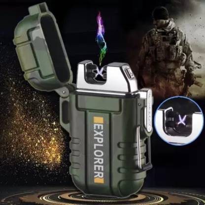 SYARA QPZ_483A_Explorer Cigarette Lighter Rechargeable Electric Lighter|Eco Friendly Pocket Lighter