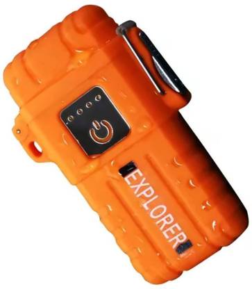 MZ JL317 Waterproof and Windproof Flameless Double ARC Rechargeable Lighter Pocket Lighter