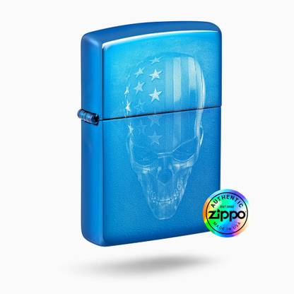 ZIPPO American Skull Pocket Lighter