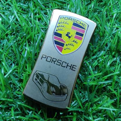 FITUP Metal Body Gold Jet Flame Windproof For Men And Women Pocket Lighter