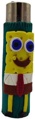 iaurora Spongebob Clay Lighter Pocket Lighter
