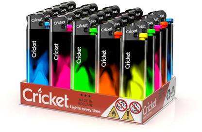 Cricket SBPL02 Cricket Original Intense Pack of 25 Pocket Lighter
