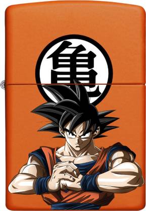 Karlaa Flames Orange Goku Lighter for smoking Refillable Windproof cigarette lighter Zippo Lighter Pocket Lighter