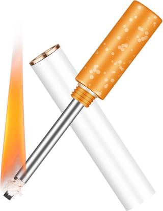 Point Zero Ciagrette Shape Match Stick Fire Starter Metal Body Waterproof Pocket Lighter