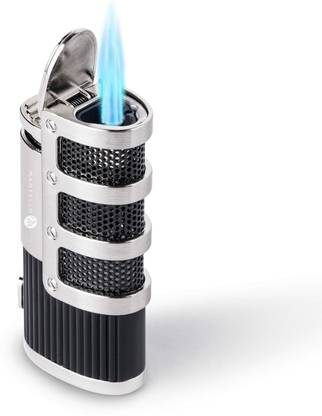 Mantello Cigars Catador Triple Jet Flame Butane Cigarette Torch Lighter With Cigar Punch Cutter B01M6C8F34 Pocket Lighter