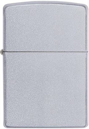 ZIPPO Classic Satin Chrome Windproof Lighter Pocket Lighter