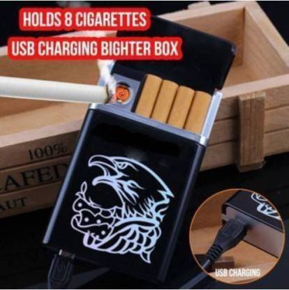 FD1 Eagle Legend Slide Cigarette Case Windproof Cigarette Lighter Eagle Legend Slide Cigarette Case Windproof Cigarette Lighter Eagle Legend Pocket Lighter