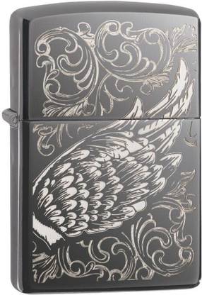 ZIPPO 29881-069769 Zippo Filigree Flame and Wing Design Windproof Pocket Lighter Pocket Lighter