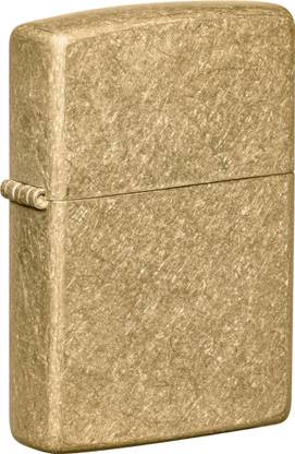 ZIPPO Armor Tumbled Brass Windproof Lighter Pocket Lighter