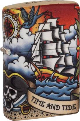 ZIPPO Nautical Tattoo Design 540 Color Windproof Lighter Pocket Lighter