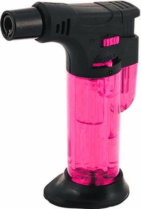 Puff Smart Jet flame lighter Windproof Cigarette Jet Flame Blow Gun Thrower Torch Barbeque Lighter Pocket Lighter