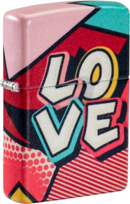 ZIPPO Love Design 540 Matte Windproof Lighter Pocket Lighter