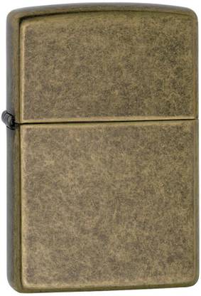 ZIPPO 201FB-000148 Zippo Classic Antique Brass Windproof Pocket Lighter Pocket Lighter