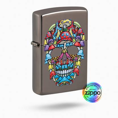 ZIPPO Mushroom Skull Windproof Lighter Pocket Lighter
