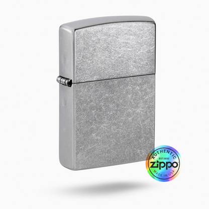 ZIPPO Classic Regular Street Chrome Windproof Pocket Lighter