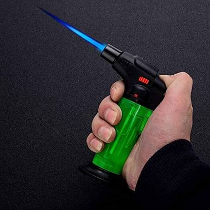 Risen style Refillable Gas Lighter, Camping Lighter & Fire Starter for Coal & Wood Burning, Visit Website www.myfirstdot.com Pocket Lighter