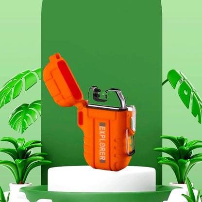 GUGGU Cigarette Lighte Explorer USB Rechargeable Waterproof Pocket Size Lighter O512 Pocket Lighter