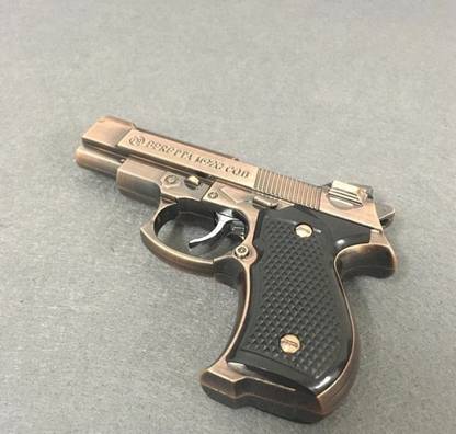 REPISH Steel Gun Lighter Set Of 1 (Mini) Pocket Lighter myfirstdot Pocket Lighter