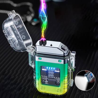 carexo TRANSPARENT LIGHTER WITH TORCH Pocket Lighter
