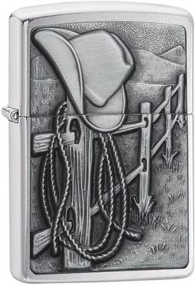 ZIPPO 24879-000021 Zippo Resting Cowboy Windproof Pocket Lighter Pocket Lighter
