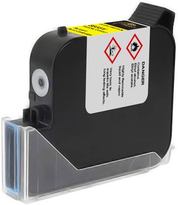 Avant Garde AG8855-UP-YELLOW-25MM Ultra Premium Yellow Ink Cartridge for Handheld Thermal Inkjet Printer