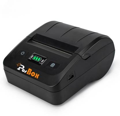 PosBox 3 Inch Label + Receipt Printer (USB + Bluetooth) for upto 3 inch width Label (Direct Thermal)
