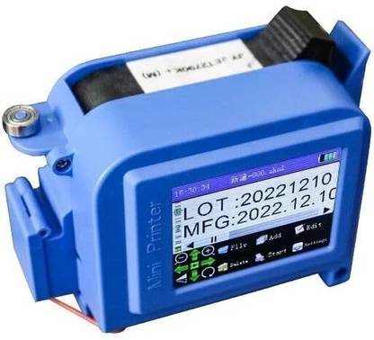 T JET Touch Screen and QuickDrying Ink Cartridge for Printing Label/Barcode/Logo/Batch Mini Handheld printer