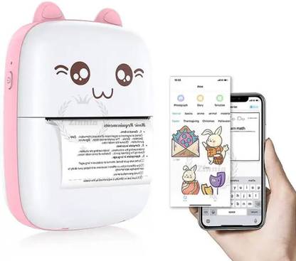 Teksqr Inkless Bluetooth Pocket Printer for Prints Picture Inkless Pocket Printer