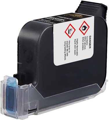 Avant Garde AG8855 BLACK STANDARD PRINT PREMIUM SOLVENT INK TIJ CARTRIDGE