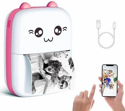 ENMORA Mini Printer with Paper for Photo function Label Printer cvb11 Single - Text
Used For: Title, Compare