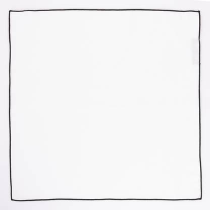 the tie hub Solid Polyester Pocket Square