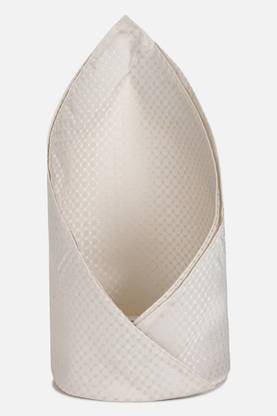 LOUIS PHILIPPE Self Design Polyester Pocket Square