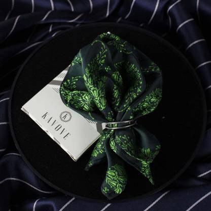 Kavove Printed Polyester Pocket Square