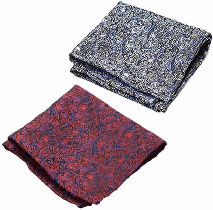 To The Nines Solid Jacquard Pocket Square