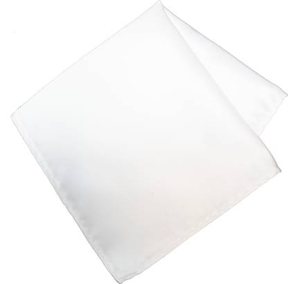 POCKET SQUARE Solid Satin Blend Pocket Square