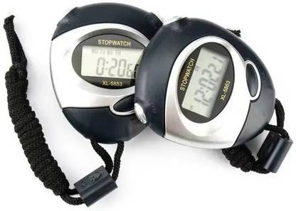 RHONNIUM High Quality Nice Luminous Stopwatch-Black Digital Stop Watch
