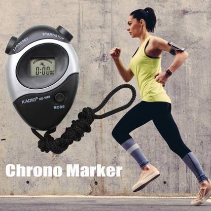 HumBiG ™Digital Stopwatch Chronograph Timer Counter Sports Alarm Digital Stopwatch LCD Stop Watch