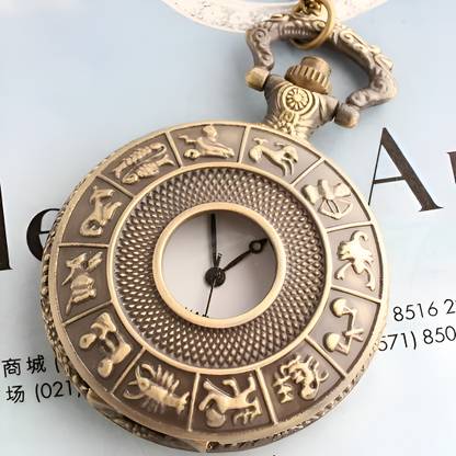COSMIC GREEN ASTRO POCKET WATCH GREEN ASTRO POCKET WATCH NA METAL Pocket Watch Chain