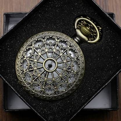 DECLASSE WEB GREEN POCKET WATCH WEB GREEN POCKET WATCH NA METAL Pocket Watch Chain