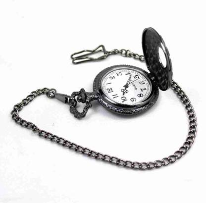 COSMIC BLACK ASTRO POCKET WATCH BLACK ASTRO POCKET WATCH NA METAL Pocket Watch Chain