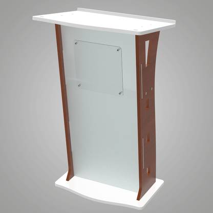 Classic Concepts Acrylic Podium Stand for Churches, Conference, Portable Modern Podium for Speech Podium