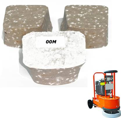 surie polex Frankfurt (FF) (No_00M) Magnesite Abrasives for Marble, Granite, Terrazzo, Stone Cutting Pack Of 1st (3P.C) Abrasives, Marble Polishing Abrasives Metal Polisher
