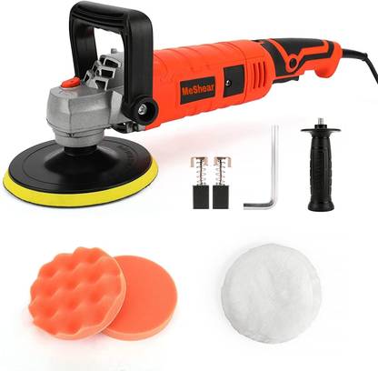 MeShear 1600W , Buffer Waxing Polisher Machine for Car Bike Furniture Glass 7 Speed 600-3000 RPM, Polishing Machine for Home and Proffessionals Vehicle Polisher