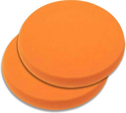 Autokrom Foam Pad Polisher Pack of 2 Orange Vehicle Polisher