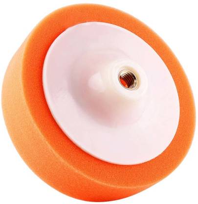 Digital Craft 7" 180mm Auto Car Detailing Polishing Pads Sponge Buffing Waxing Pad Wheel For Car Polisher Buffer Orange Pad Car Styling Vehicle Polisher