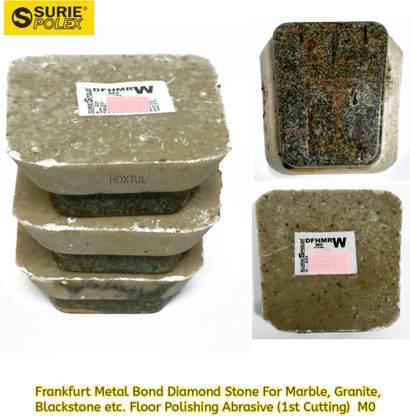 surie polex Frankfurt M0 Diamond Stone Abrasives for Marble, Granite,Terrazzo, Black Stone 1st (3P.C) Abrasives, Marble Polishing Abrasives Metal Polisher