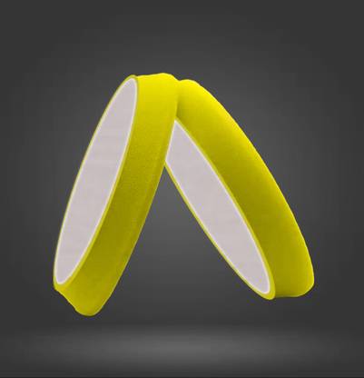 Autokrom Foam Pad ( Yellow ) - 8 Inch Vehicle Polisher